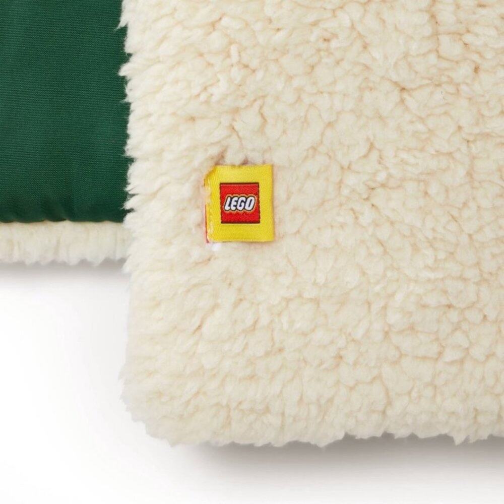 LEGO x Target Shearling Color Block Teal Puffer S… - image 3